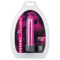 Chrome Classics 5" Vibe Pink Vibrator