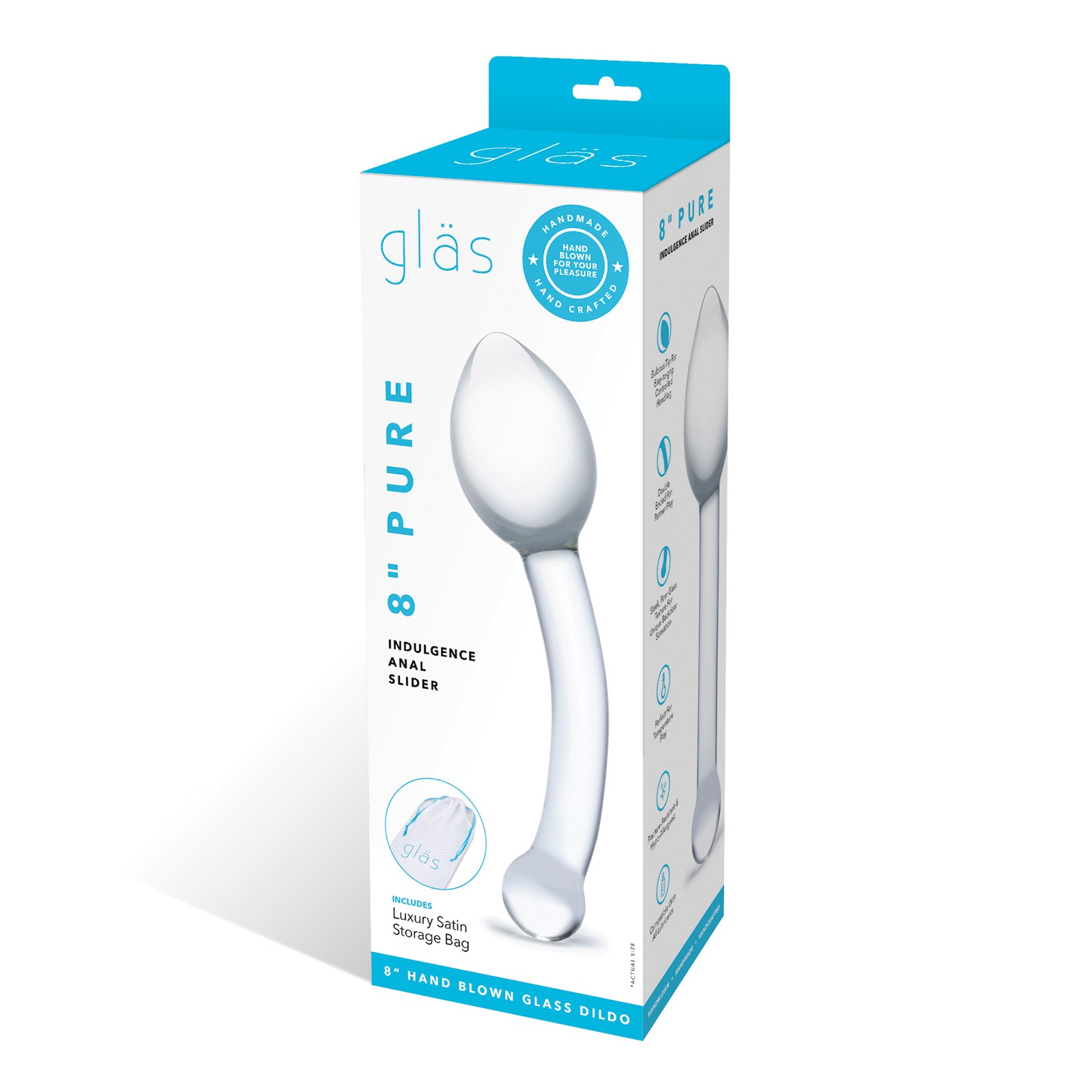 Glas Pure Indulgence Deslizador Anal Transparente