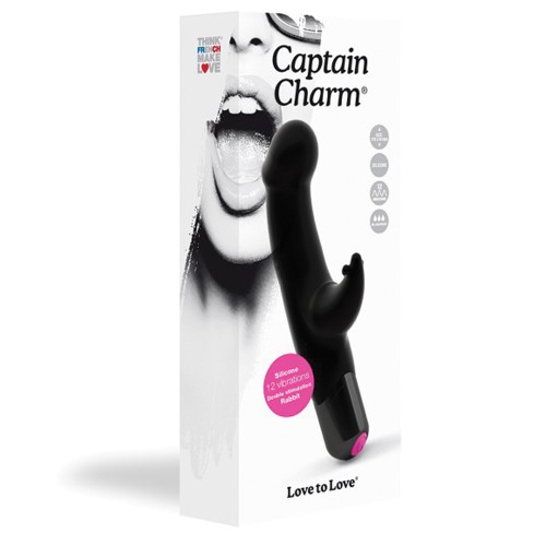 Love to Love Captain Charm Vibrador Conejito - Estimulación Máxima