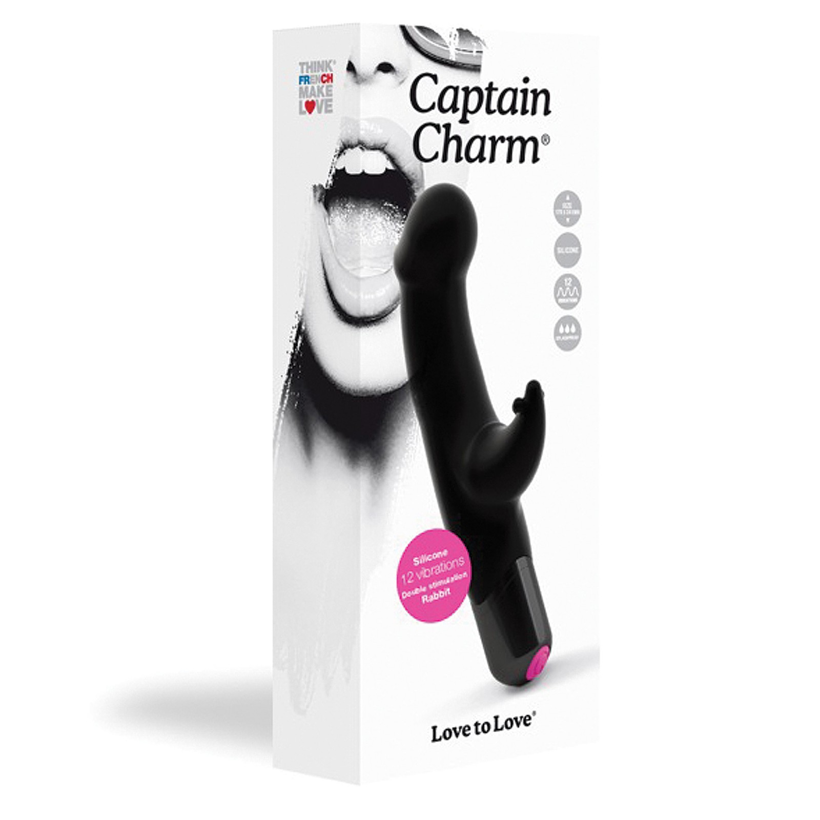 Love to Love Captain Charm Vibrador Conejito - Estimulación Máxima