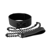 Renegade Bondage Collar Black - Ultimate Master and Slave Accessory