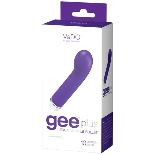 VeDO Gee Plus Vibrador Recargable Indigo