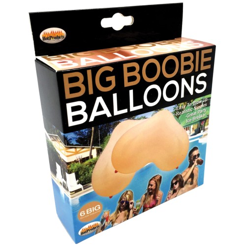 Globos Big Boobie - Artículos Divertidos para Fiestas