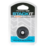 Perfect Fit Stackit Cock Ring Black