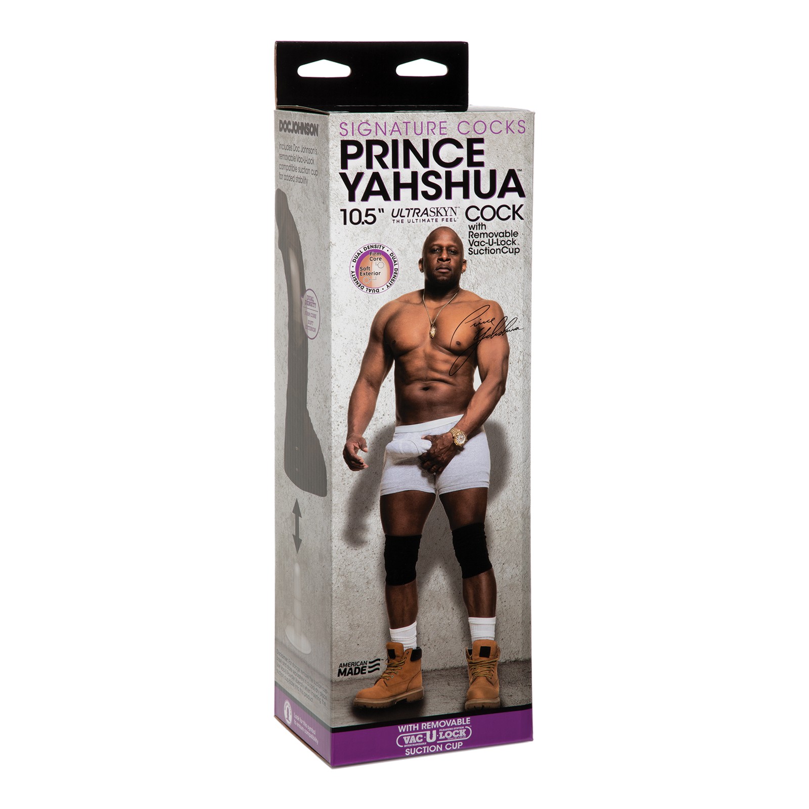 Pene Ultraskyn de 10.5 pulgadas de Prince Yahshua - Chocolate