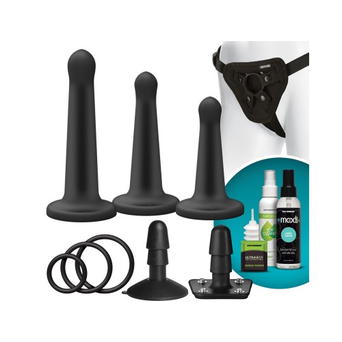 Set de Pegging de Silicona Vac-U-Lock - Negro