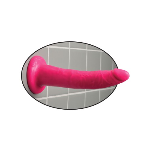 Dillio 7 Inch Slim Dildo Pink