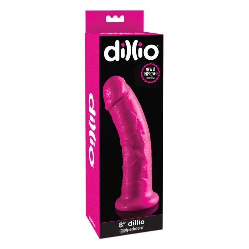 Dildo de 8" Dillio - Rosa