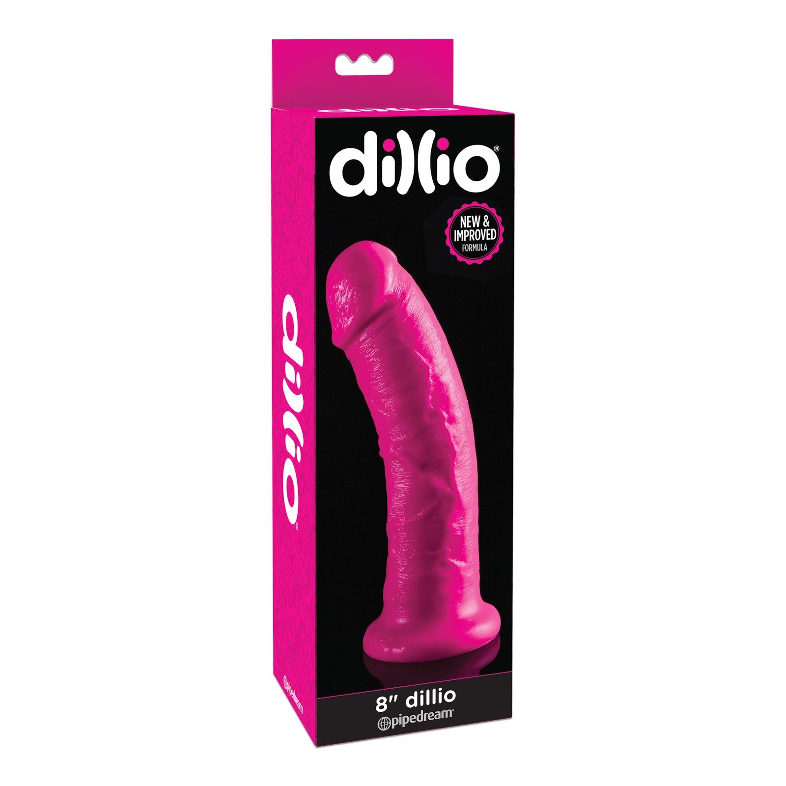 Dildo de 8" Dillio - Rosa