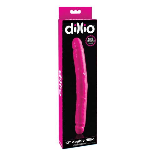 Dillio 12 Inch Double Dillio Pink