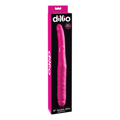 Dillio 16" Double Dillio Pink