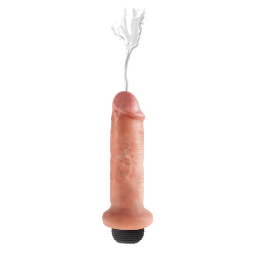 King Cock 6 Inch Squirting Cock - Realistic Pleasure