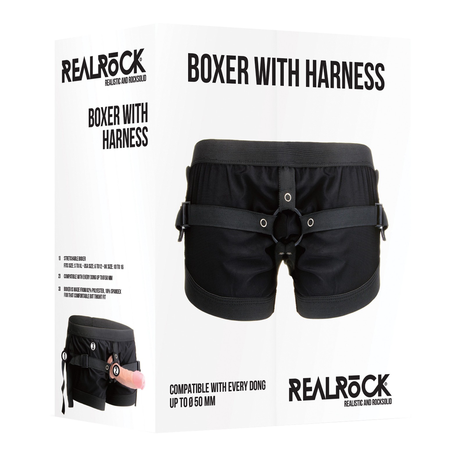 Shots RealRock Boxer Harness