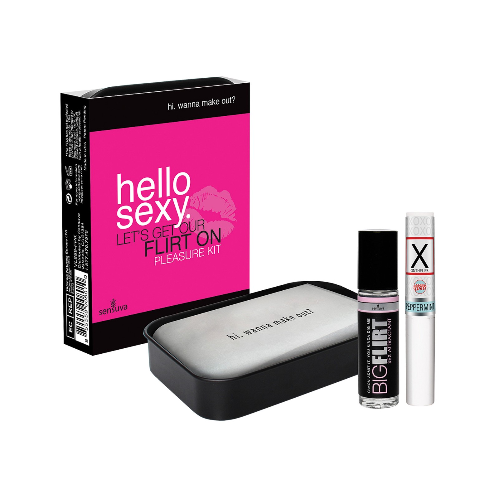 Sensuva Hello Sexy Let's Get Our Flirt On Pleasure Kit