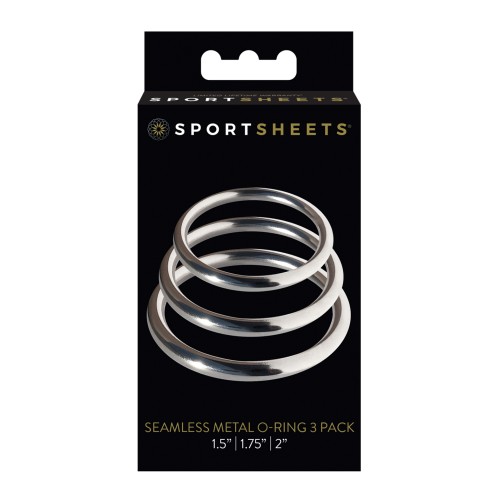 Anillo O de Metal Sportsheets Pack de 3