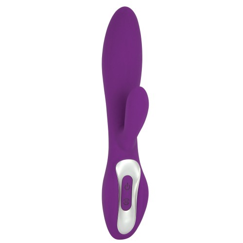 Vibrador Recargable GigaLuv Vega Duplex - Púrpura