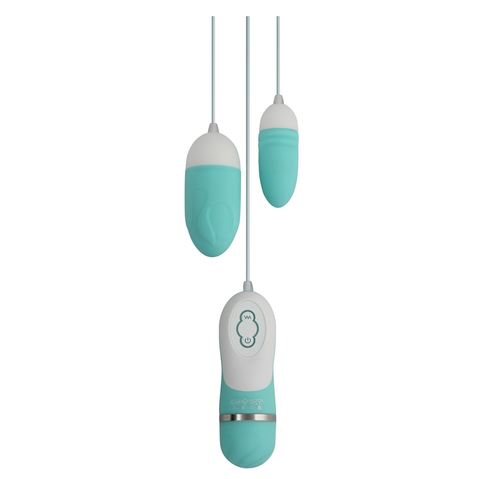 GigaLuv Dual Vibra Bullets 10 Functions Tiffany Blue