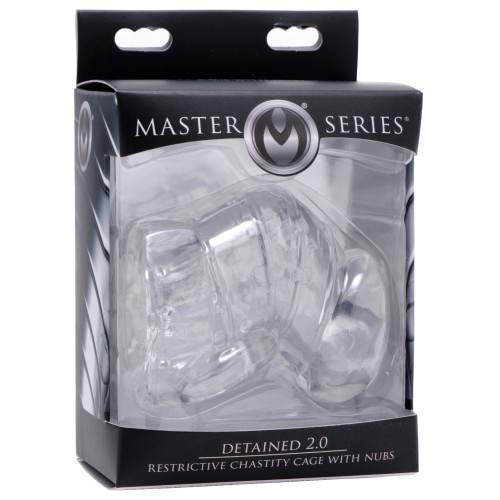 Cárcel de Castidad Masculina Detained 2.0 de Master Series