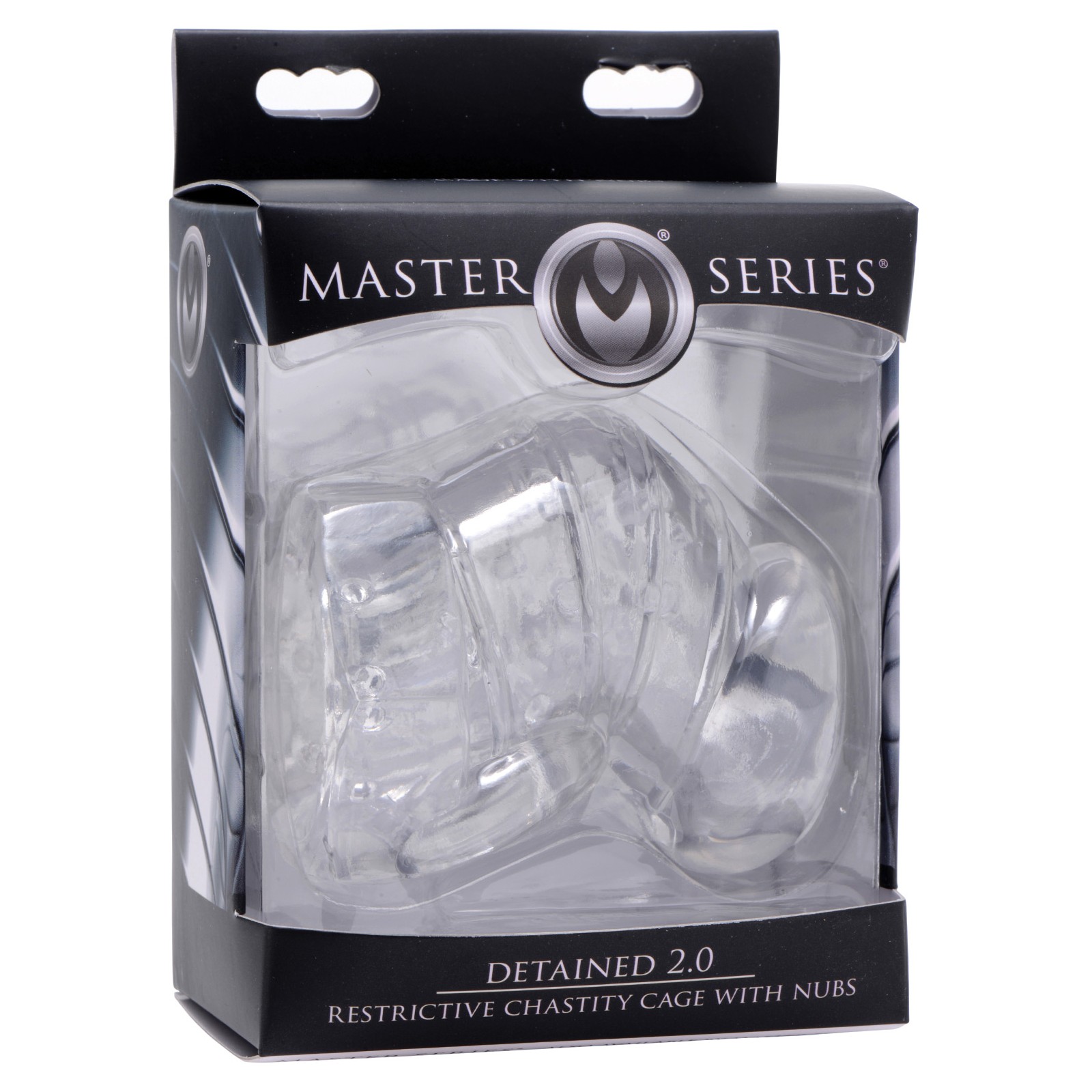 Master Series Detained 2.0 Male Chastity Cage