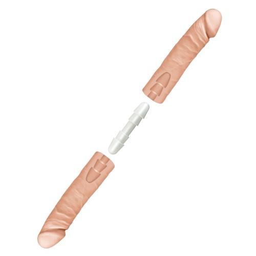 Double D 16 Inch Vanilla Dildo Pleasure