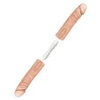 Double D 16 Inch Vanilla Dildo Pleasure