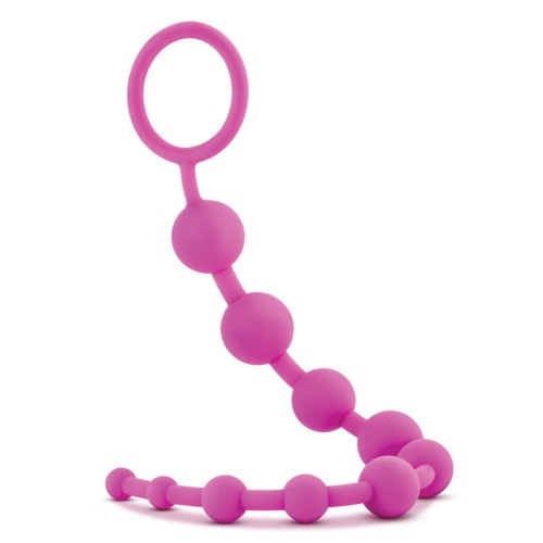 10 Pink Silicone Beads for Safe Anal Play