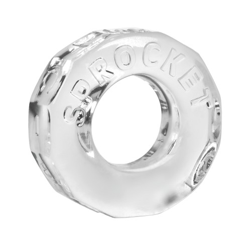 Oxballs Atomic Jock Sprocket Anillo para el Pene Transparente