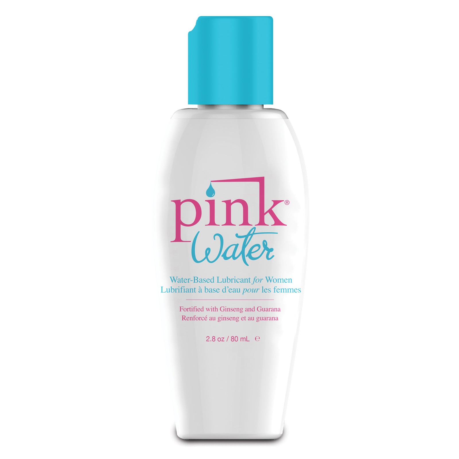 Lubricante de Agua Pink Botella de Tapa Flip 2.8 oz