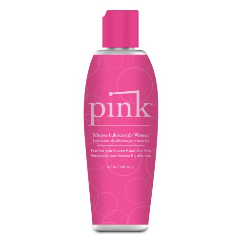 Pink Silicone Lube 4.7 oz Flip Top