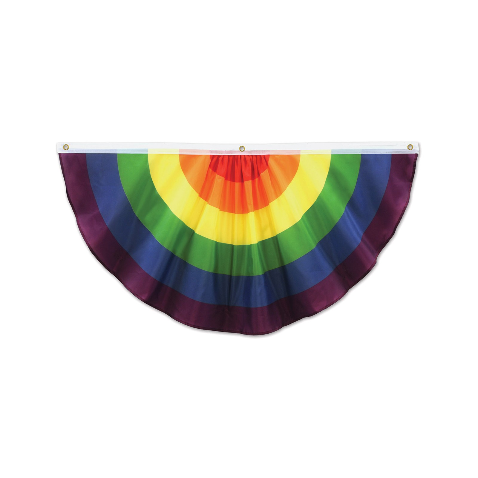 Rainbow Fabric Bunting