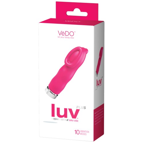 VeDO Luv Plus Rechargeable Vibe Foxy Pink