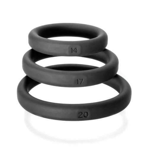 Kit Perfect Fit Xact Fit 3 Anillos S/M/L - Negro | Comodidad y Soporte