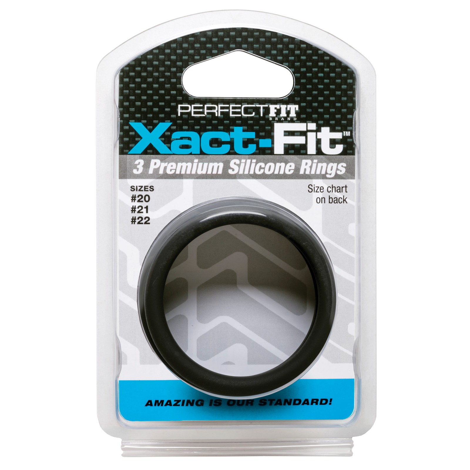 Perfect Fit Xact Fit 3 Ring Kit L XL Black