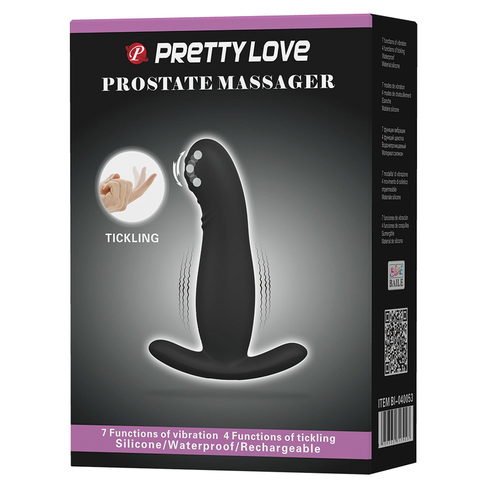 Pretty Love Eudora Prostate Massager - 7 Functions