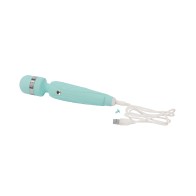 Pillow Talk Cheeky Wand - Teal Luxurious Pleasure