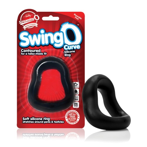 Screaming O SwingO Curved Cock Ring for Versatile Fun