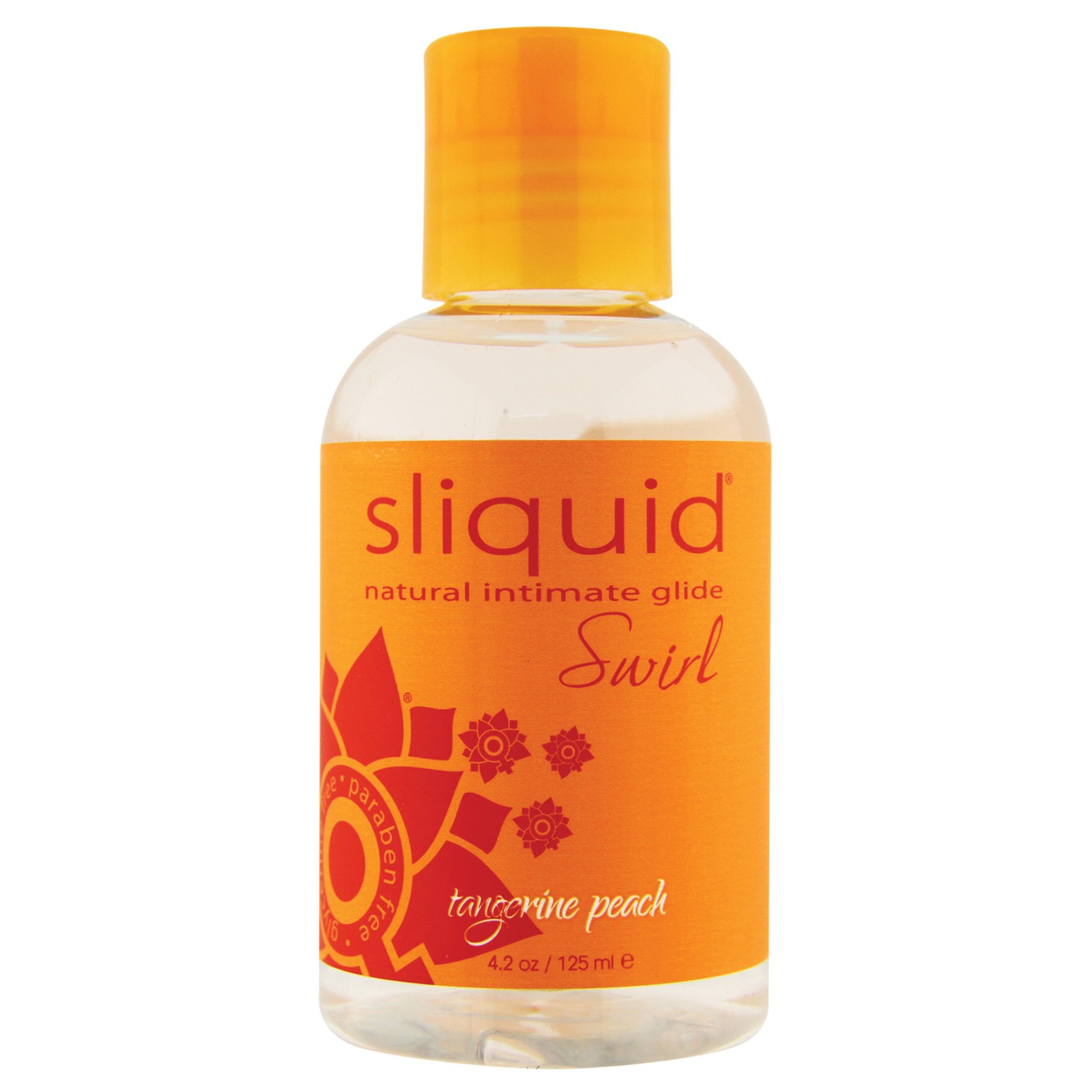 Lubricante Sliquid Naturals Swirl Melocotón de Mandarina