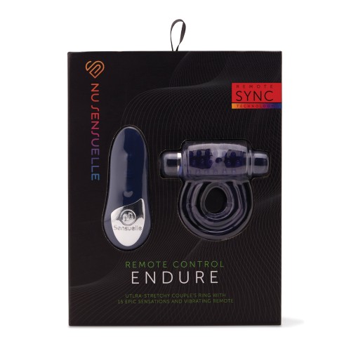 Nu Sensuelle Endure Rechargeable Bullet Ring Blue