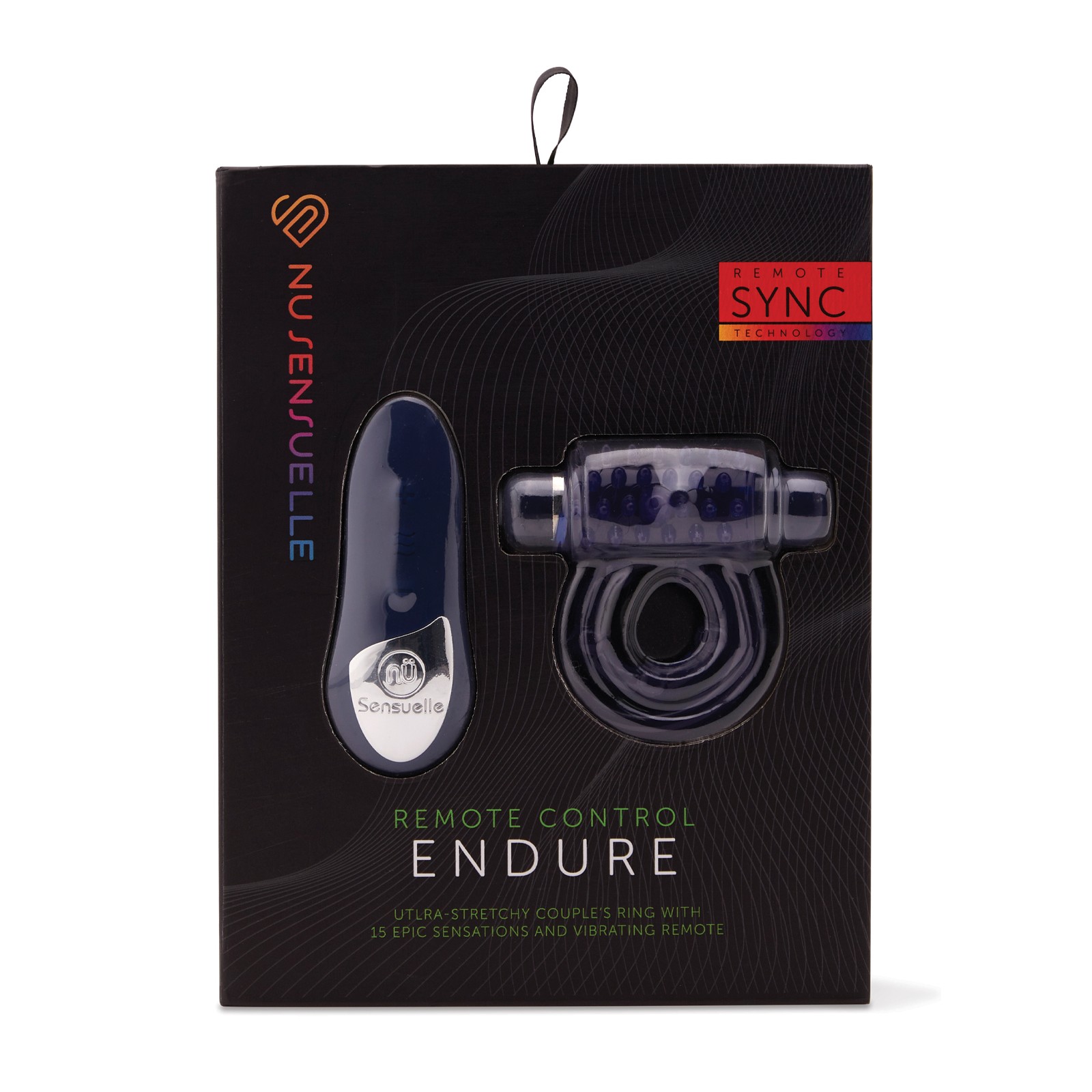 Nu Sensuelle Endure Rechargeable Bullet Ring Blue