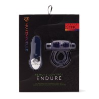 Nu Sensuelle Endure Rechargeable Bullet Ring Blue