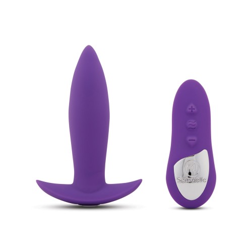 Nu Sensuelle Remote Control Rechargeable Mini Plug - Purple | Versatile Pleasure