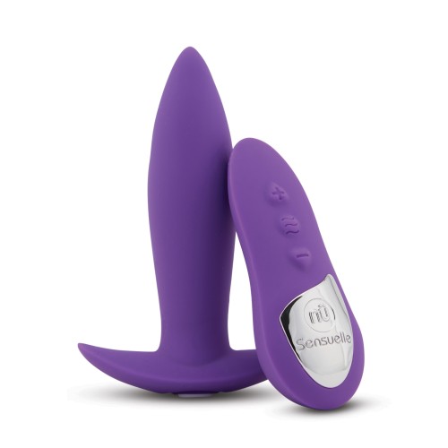 Nu Sensuelle Remote Control Rechargeable Mini Plug - Purple | Versatile Pleasure