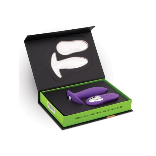 Nu Sensuelle Remote Control Rechargeable Mini Plug - Purple | Versatile Pleasure