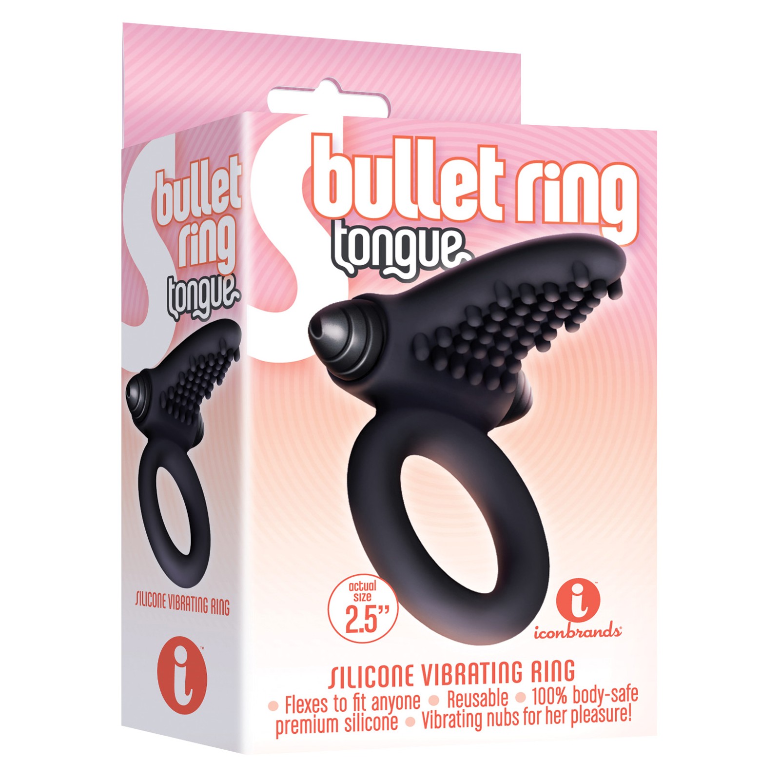 Anillo Vibrador The 9's S - Lengua