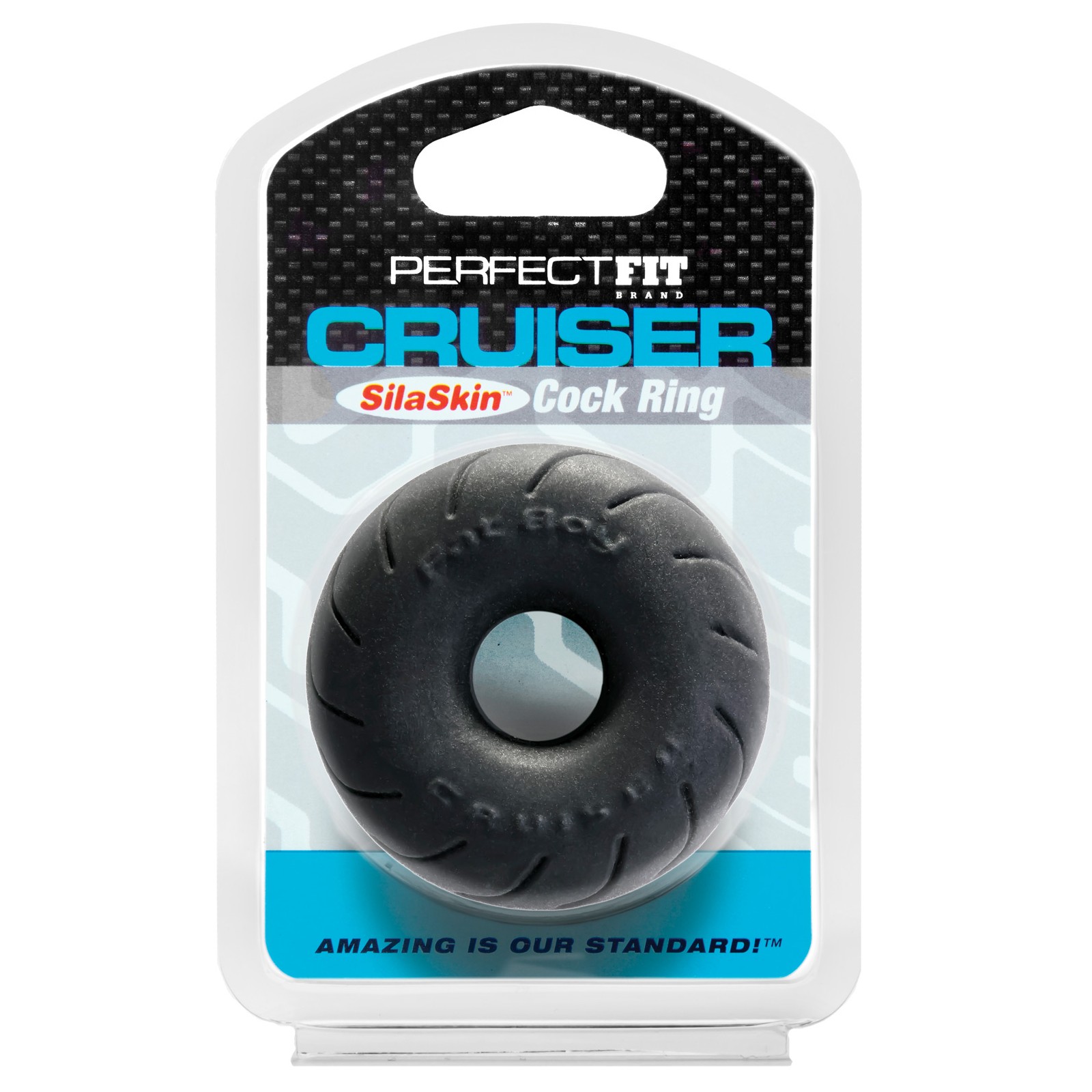 Anillo Cruiser SilaSkin Perfect Fit - Negro