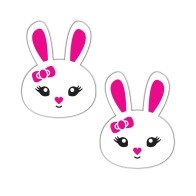 Pastease Bunny Premium Pasties - Blancos O/S