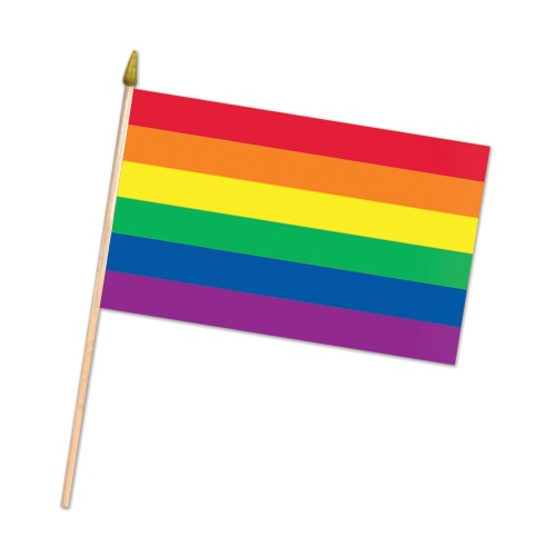 Rainbow Fabric Flag for Pride Events