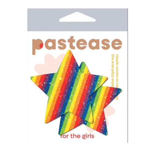 Pastease Premium Glitter Star in Rainbow