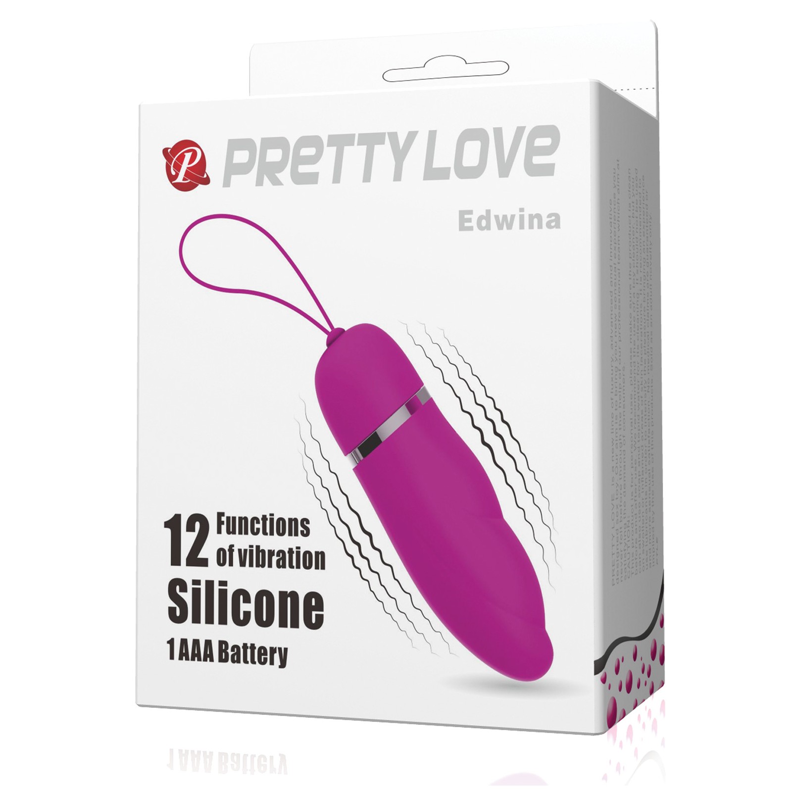 Huevo Vibrador Pretty Love Edwina - Fucsia