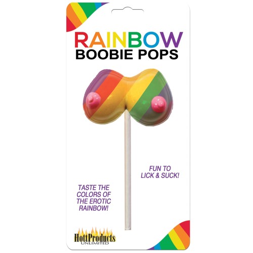 Rainbow Boobie Pops